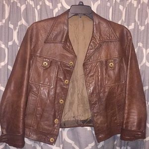 VINTAGE Leather Jacket